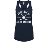 Auston Matthews Property Of Toronto Hockey Fan T Shirt - theSixTshirts