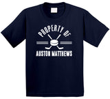 Auston Matthews Property Of Toronto Hockey Fan T Shirt - theSixTshirts