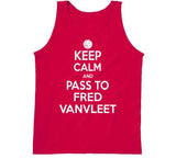 Fred VanVleet Keep Calm Pass Toronto Basketball Fan T Shirt - theSixTshirts