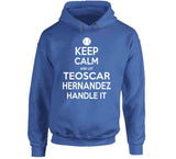Teoscar Hernandez Keep Calm Toronto Baseball Fan T Shirt
