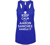 Aaron Sanchez Keep Calm Toronto Baseball Fan T Shirt - theSixTshirts